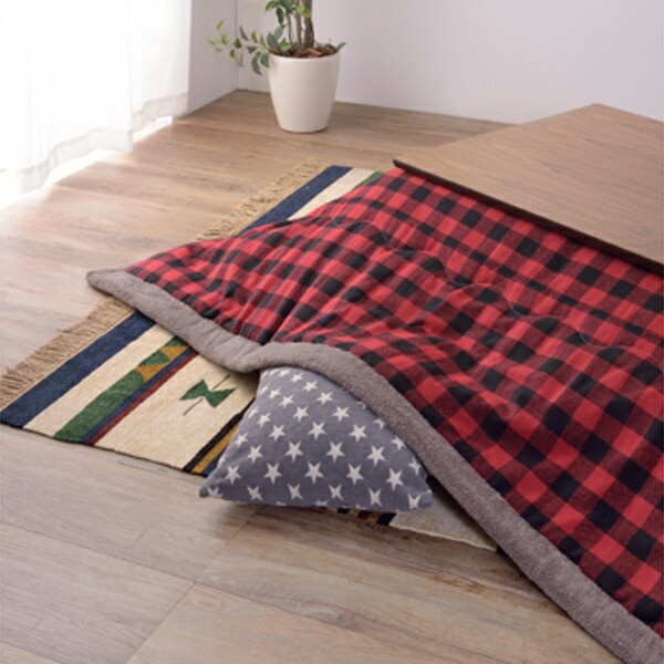 楽天市場】こたつ布団 薄掛け 190×230cm ギンガムチェック チェック柄