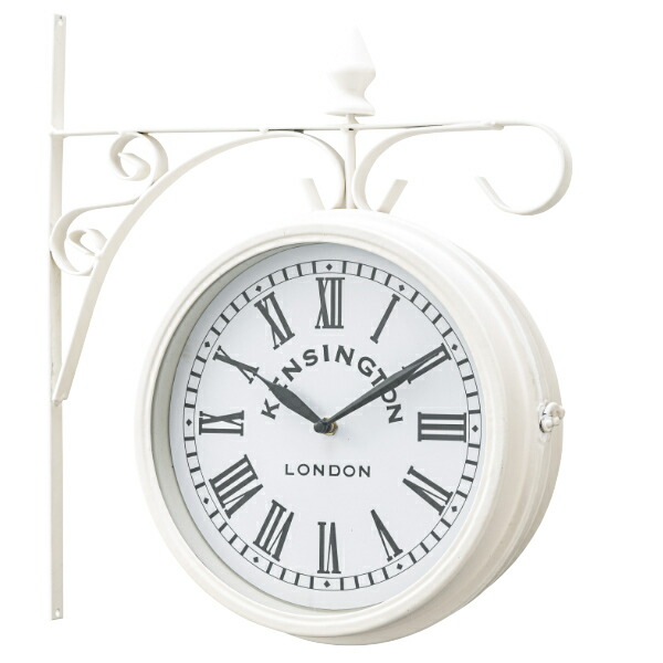 楽天市場】掛け時計 ウォールクロック Mサイズ 壁掛け 時計 両面