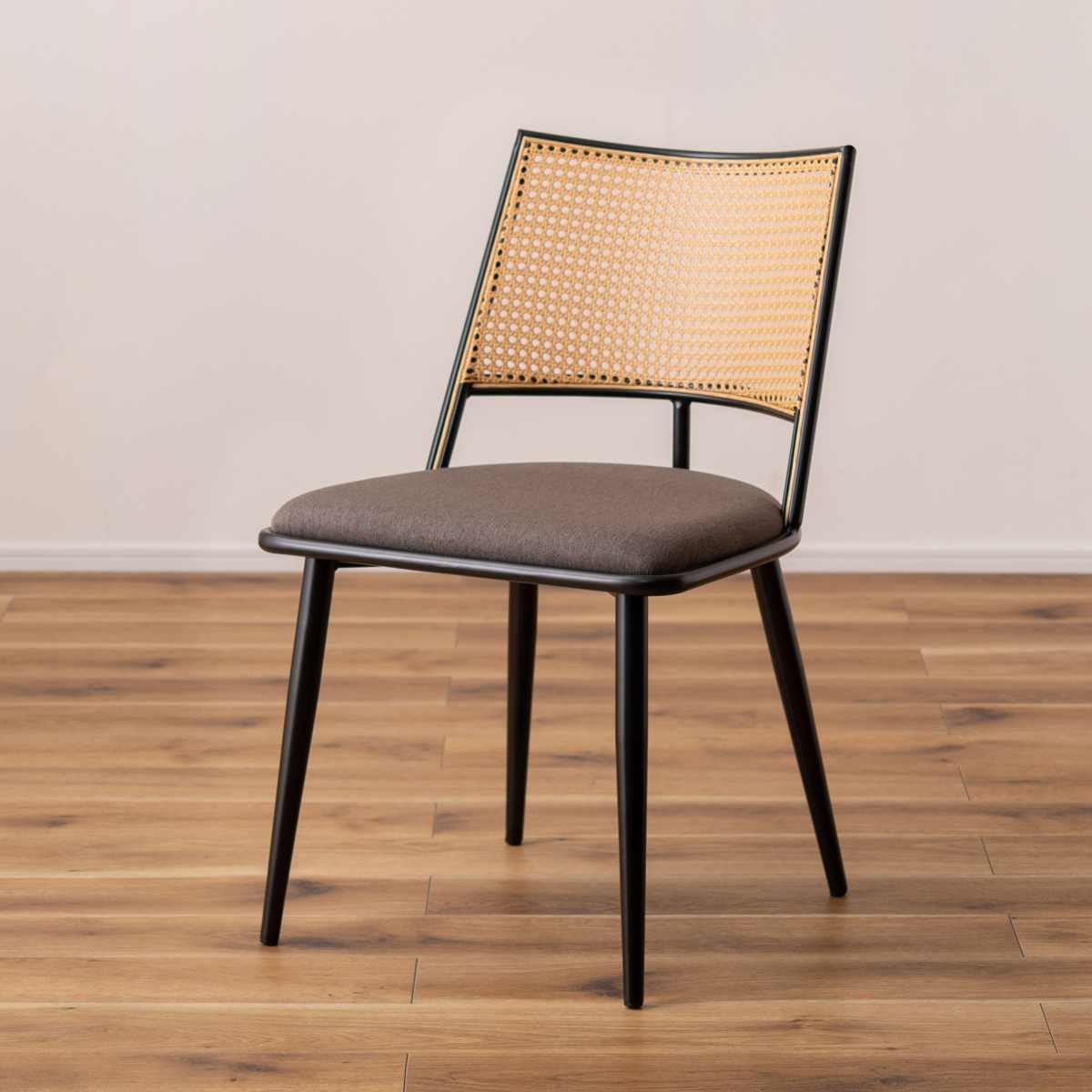 楽天市場】ダイニングチェア ラタン調 レクタングル 座面高46cm 完成品