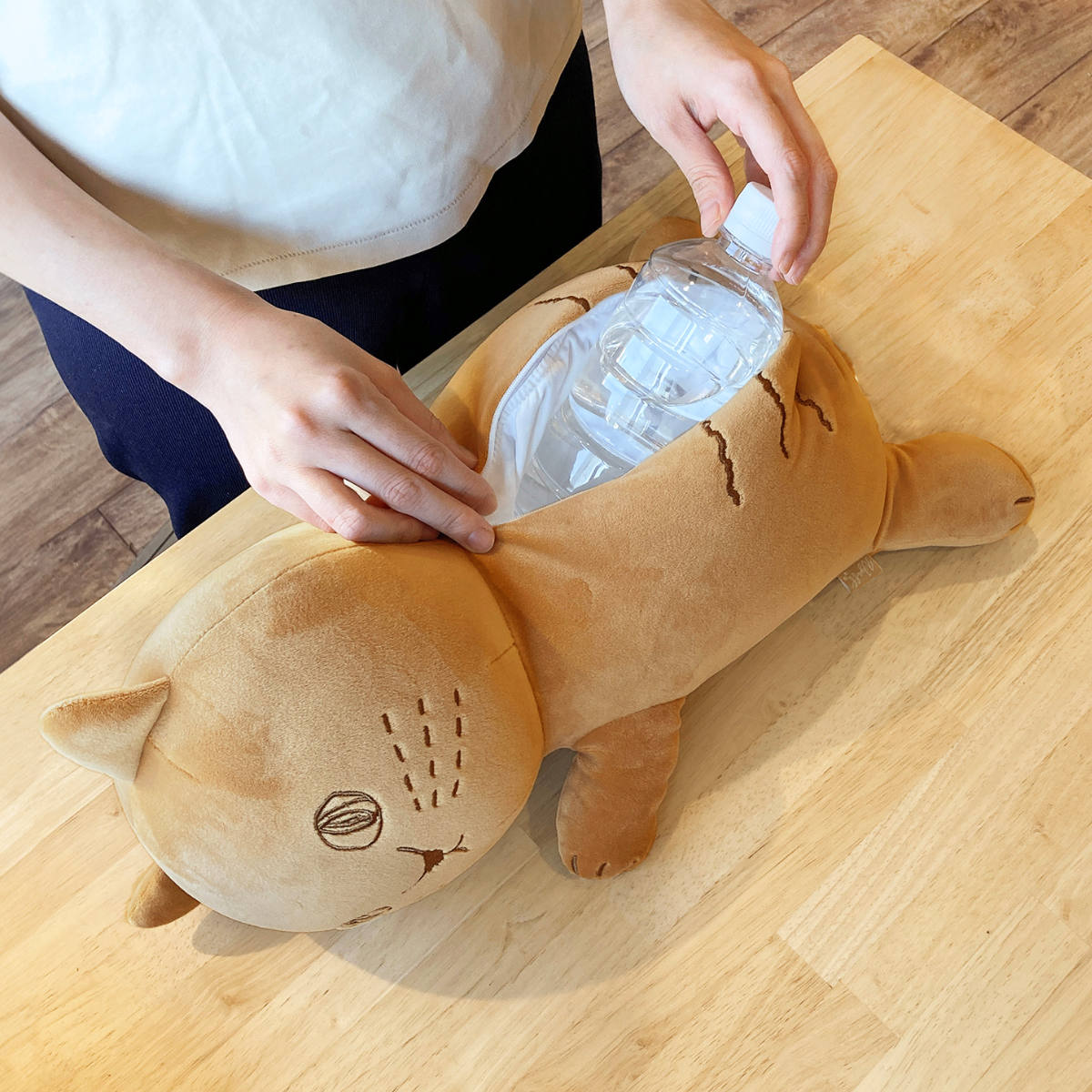 楽天市場】クッション にゃふにゃふ ゆるトレぬいぐるみ （ ぬいぐるみ