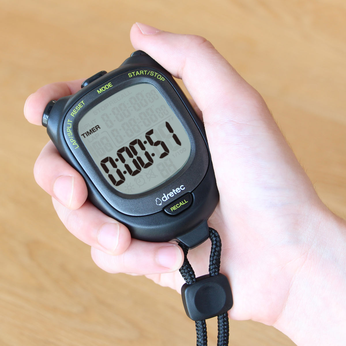 楽天市場】ストップウォッチ スピールL 防水 バックライト