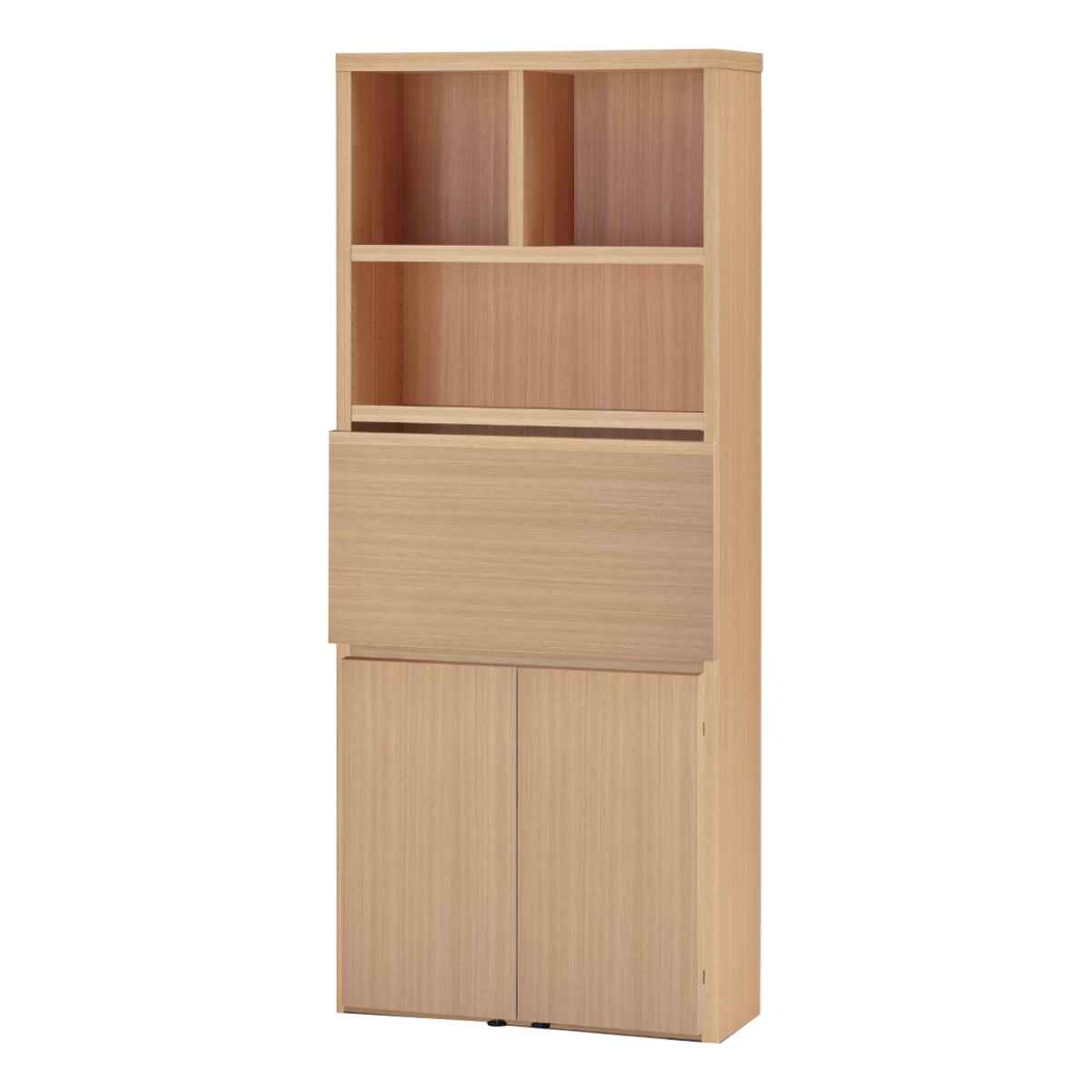 楽天市場】ライティングデスク ラックタイプ 日本製 約幅75cm