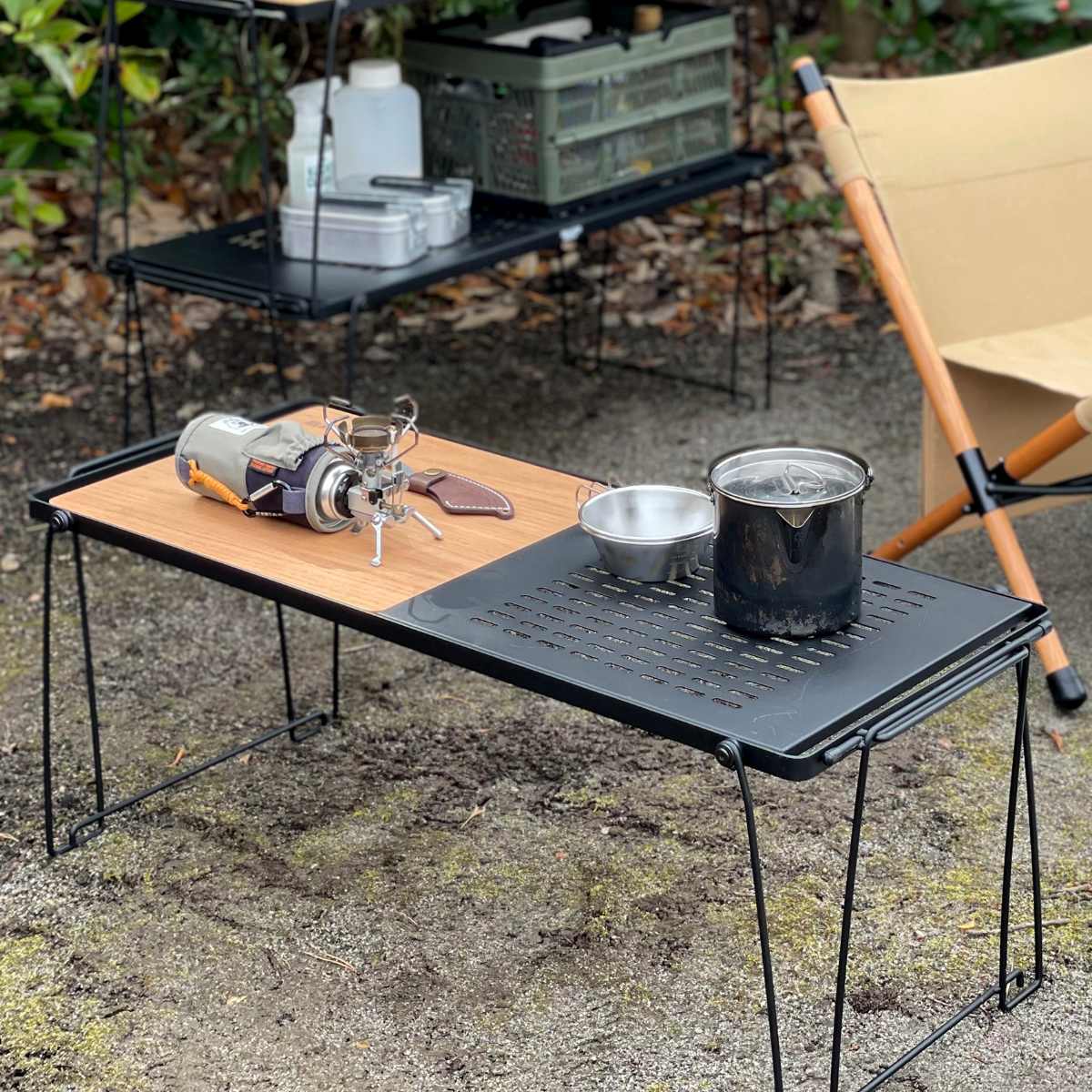 楽天市場】テーブル 折りたたみ スタッキングテーブル コンビ Stera