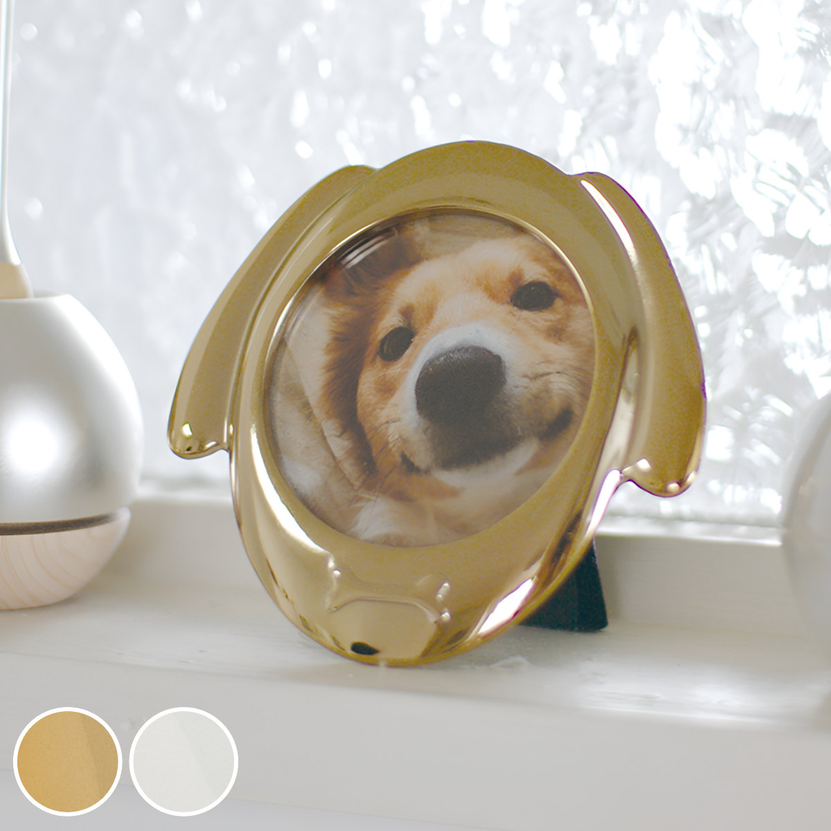 楽天市場】フォトフレーム Coco イヌ ペット 9×9.5cm （ 写真立て