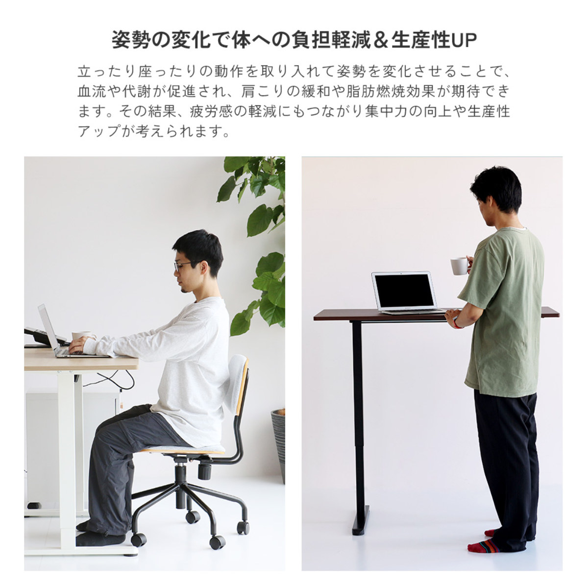 楽天市場】電動昇降デスク 幅120×奥行60×高さ72～118cm （ 昇降デスク