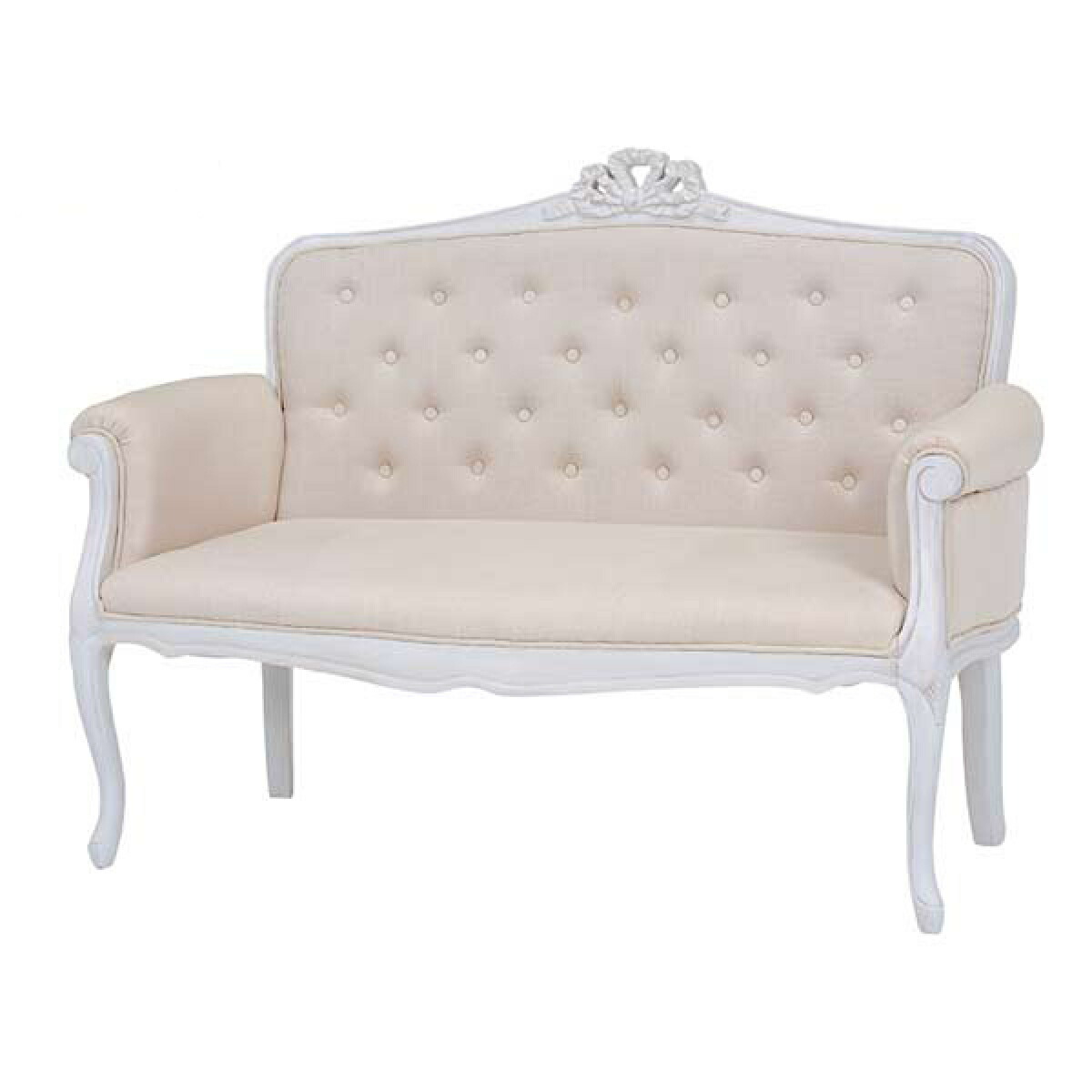 楽天市場】ソファ 2人掛けソファー 姫系 ロマンチック HAMPTON 幅135cm