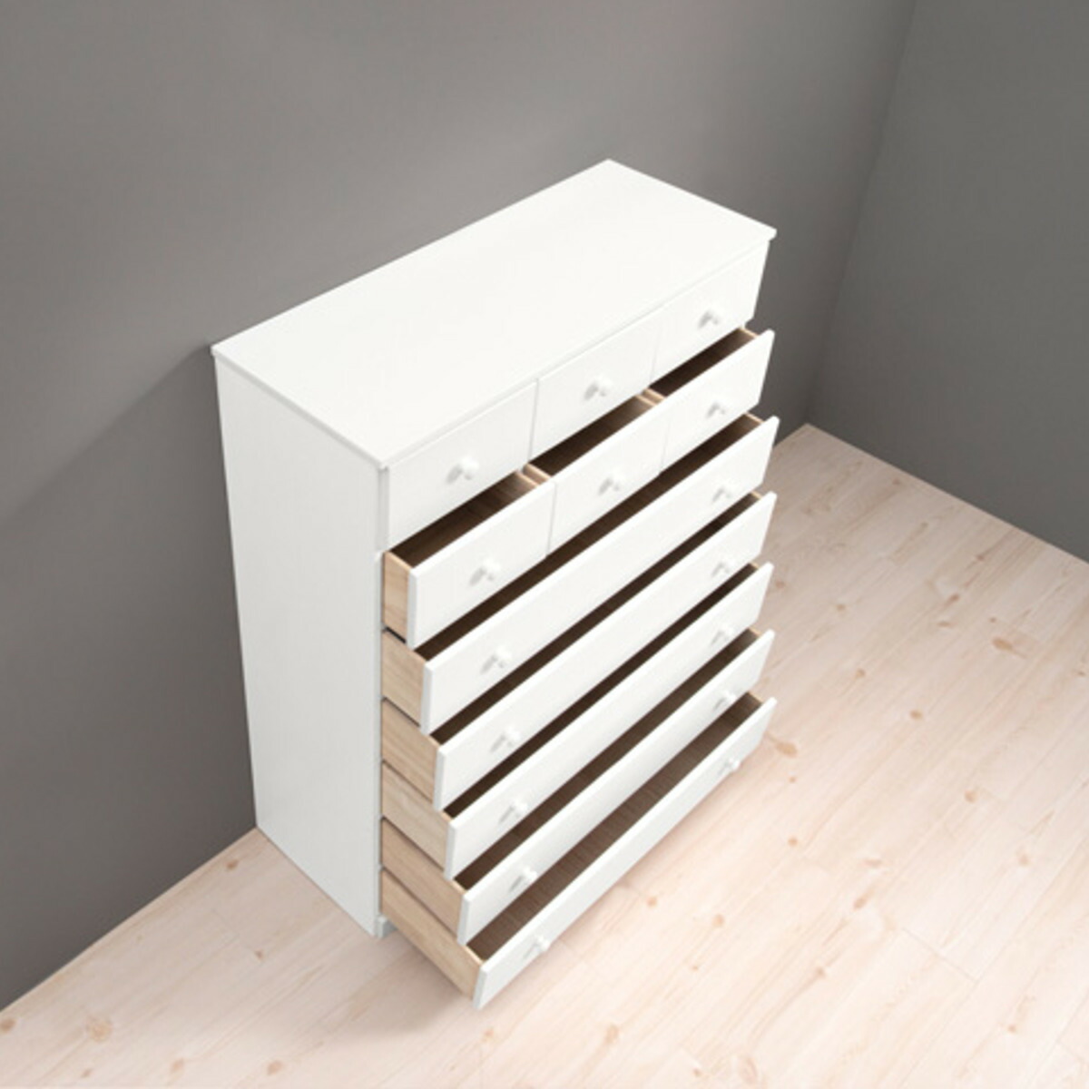 楽天市場】チェスト 7段 洋タンス 桐製 シンプルチェスト 幅87cm