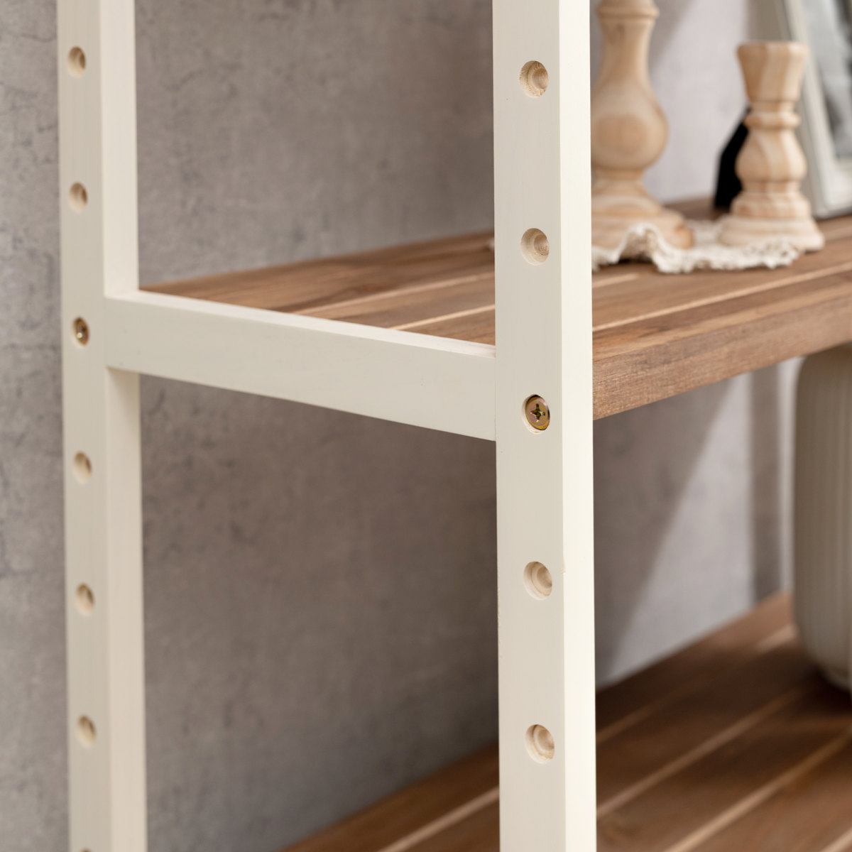 楽天市場】オープンラック 4段 木製 ディスプレイラック ウッド