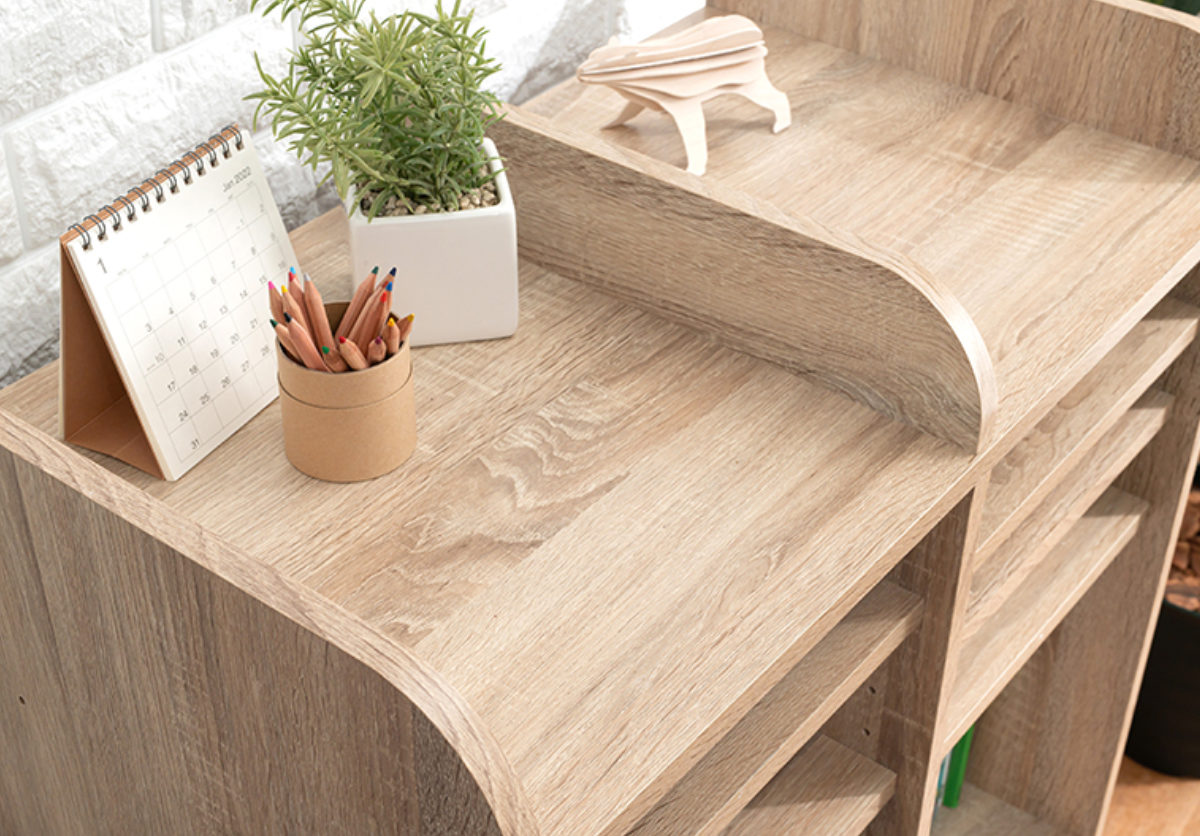 楽天市場】ランドセルラック 幅68.5cm 大容量タイプ 引き出し 木目調