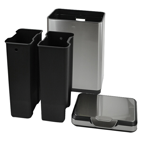 楽天市場】ゴミ箱 分別 EKO タッチプロビン ワイド 20L＋20L （ 送料