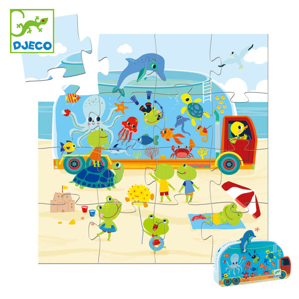 楽天市場】パズル 水族館 16ピース ジグソーパズル 幼児 知育玩具
