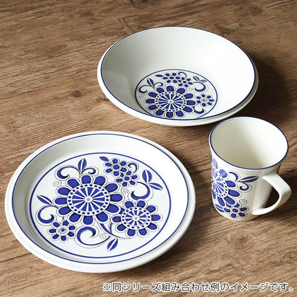 楽天市場】プレート 22cm リバイバル REVIVAL ブルーフラワー Blue