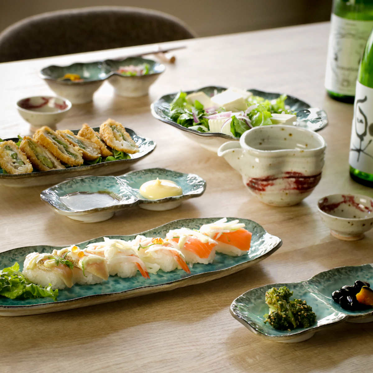 楽天市場】長角皿 35cm 長角プレート KANADE 陶器 （ 電子レンジ対応