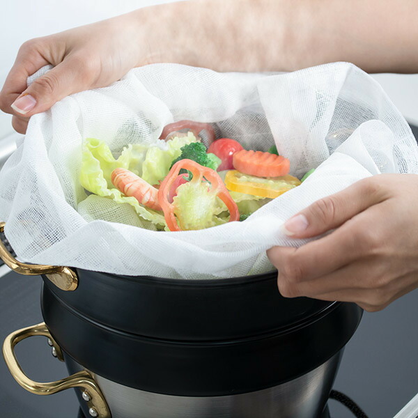 楽天市場】せいろ 24cm 蒸籠 ブラック 6点セット ステワ 蓋 両手鍋