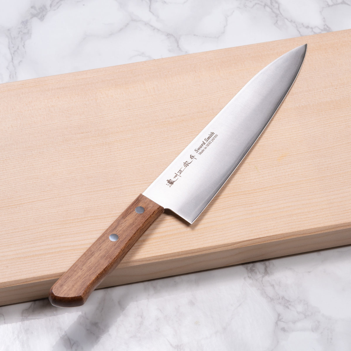 楽天市場】牛刀 21cm 本割込み 軽量 濃州正宗作 日本製 （ 包丁 シェフ