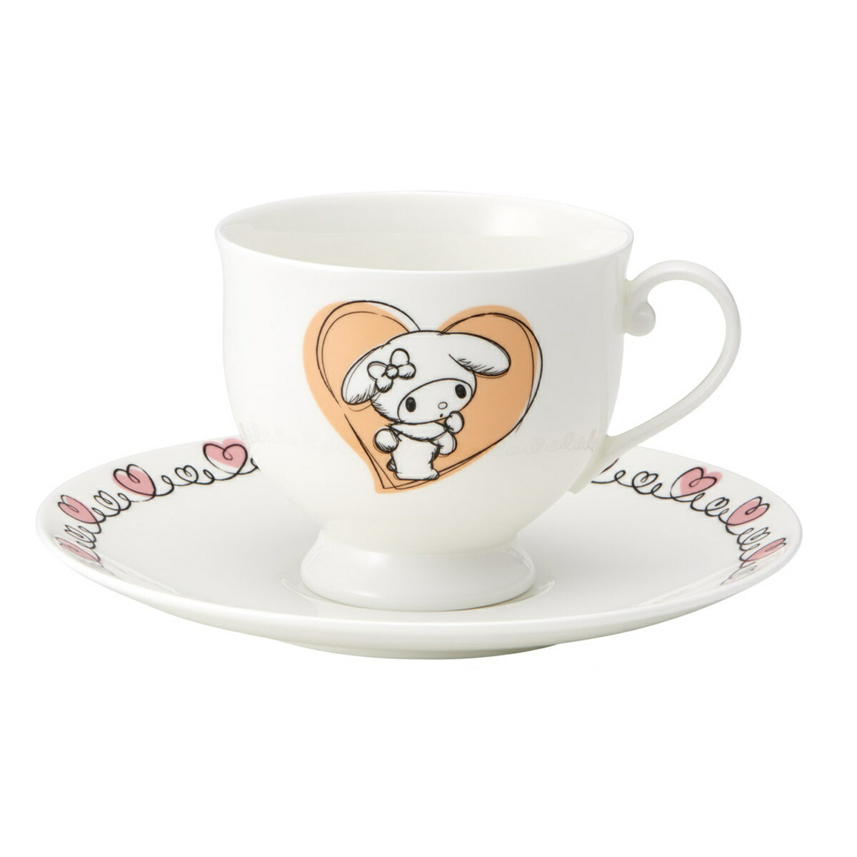 楽天市場】カップ＆ソーサー サンリオ （ ハローキティ マイメロディ