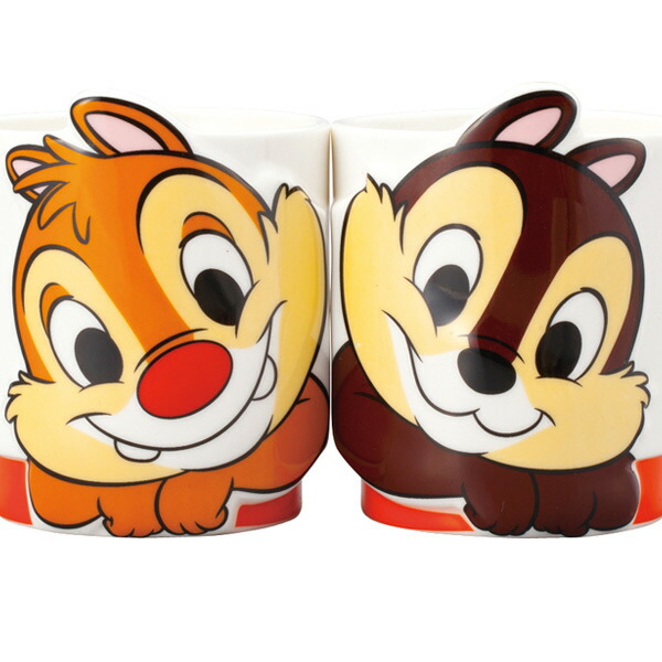 楽天市場】マグカップ ペア チップ＆デール LOVE セット 磁器 食器