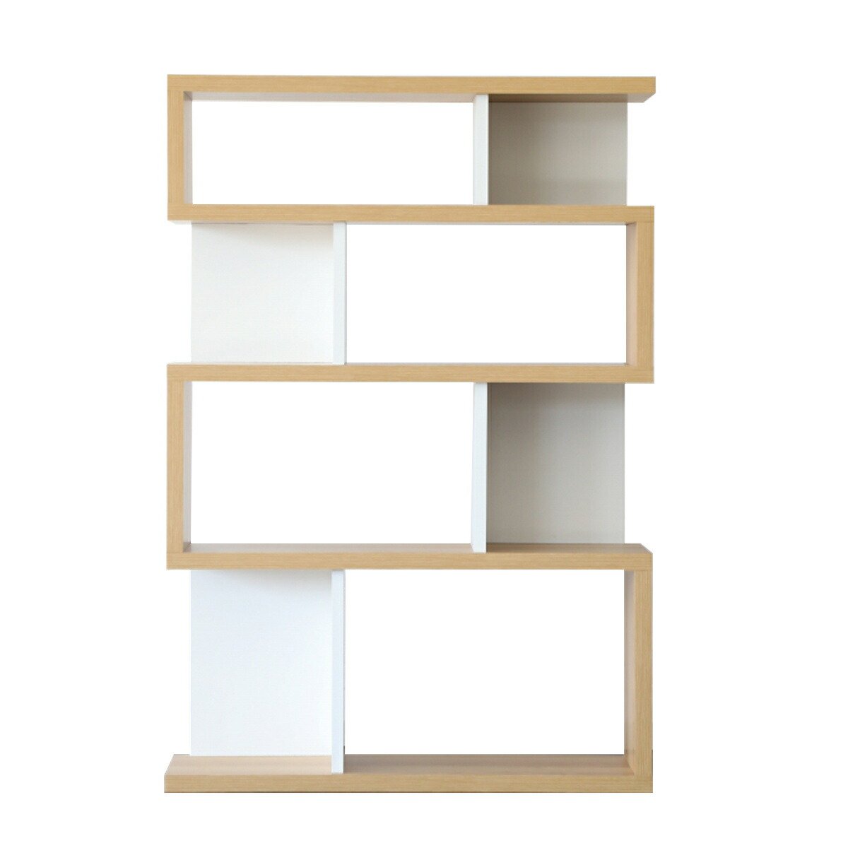 楽天市場】ジグザグラック 4段 オープンラック 日本製 幅88cm