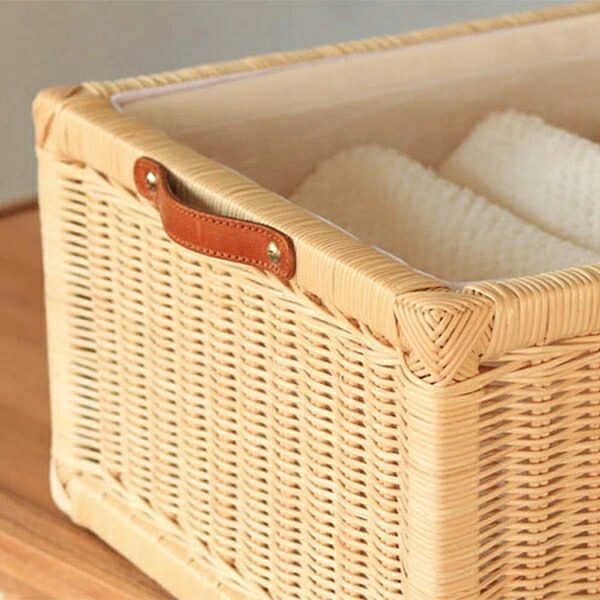 楽天市場】籐 ランドリーチェスト 幅83cm 3段 6杯 チーク無垢材 天然