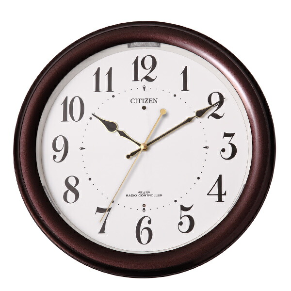 楽天市場】掛け時計 電波時計 シチズン CITIZEN 夜間自動点灯機能付き