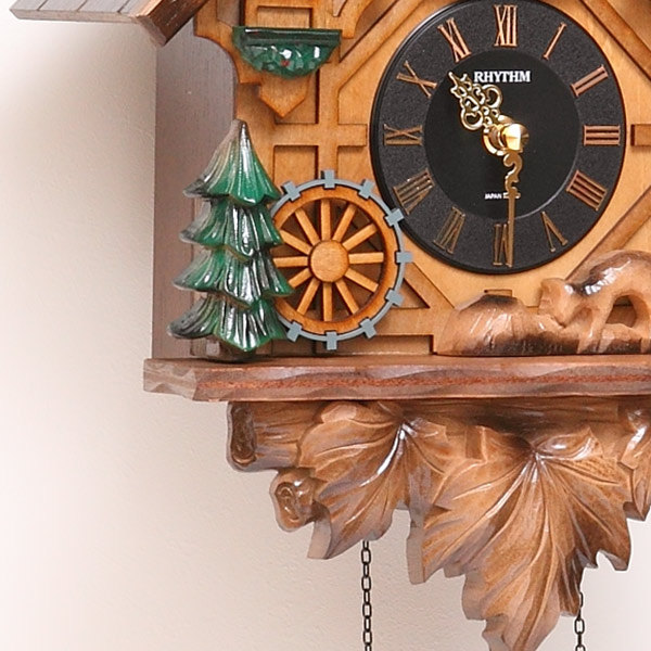 楽天市場】掛け時計 鳩時計 カッコー時計 カッコーティンバー （ 送料