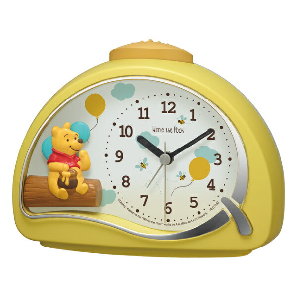 楽天市場】目覚まし時計 ディズニー くまのプーさんR561 4SE561MC33