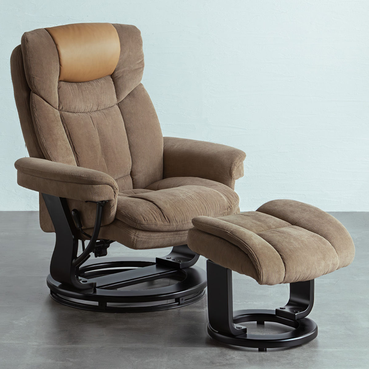 楽天市場】ソファ 1人掛け 幅84cm オットマン付 UPウォルク パーソナル