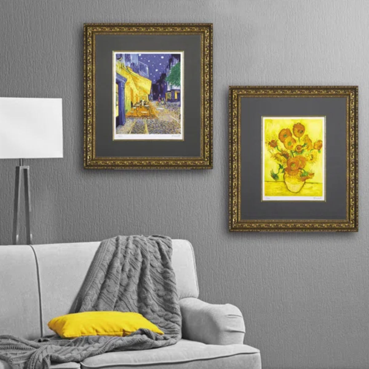 楽天市場】アートパネル ミュージアム シリーズ シグレー版画 ゴッホ