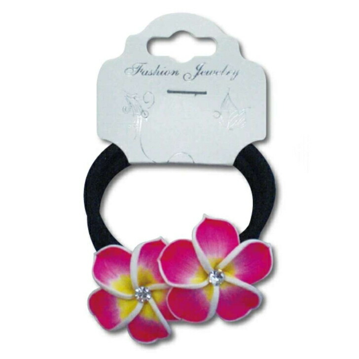 楽天市場】【プルメリア ハワイアンヘアゴム2点セット】 ハワイアン