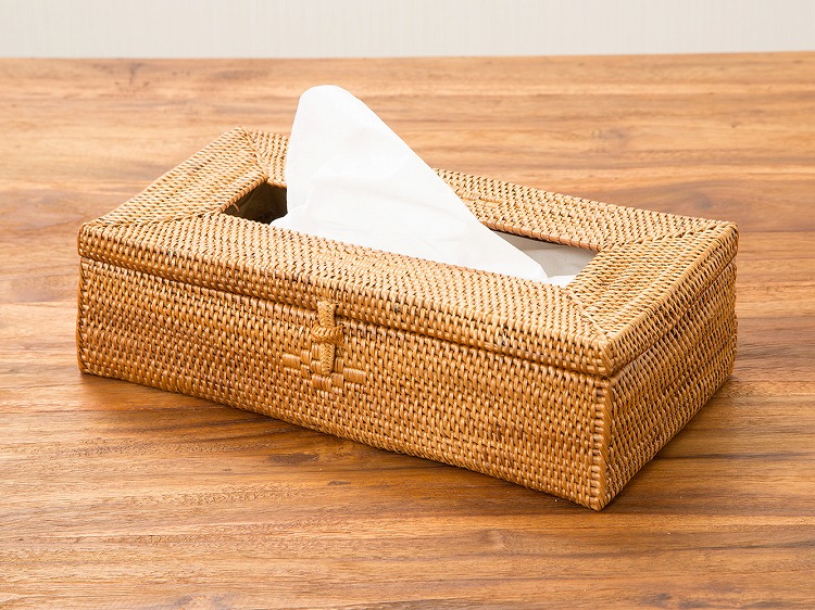 楽天市場】アタ ティッシュケース バリ島 アタ製品 アタティッシュ