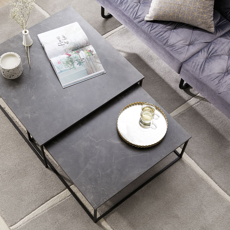 楽天市場】ローテーブル テーブル ネストテーブル センターテーブル