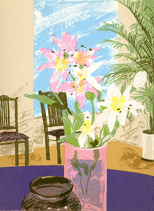 真作福本吉秀Evening シルクスクリーン版画46/100 楽天市場】 作家名 > 福本吉秀 : ギャラリーファインアート