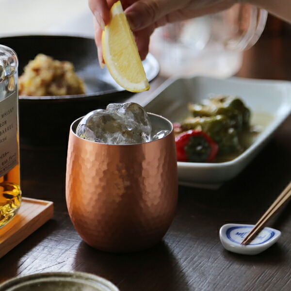 楽天市場】アサヒ 食楽工房 銅 ロックカップ 340ml 純銅 ロックグラス