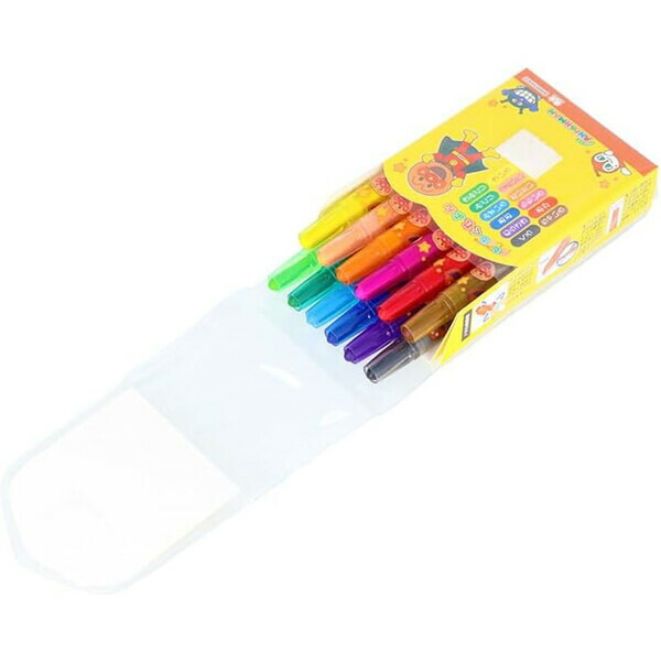 楽天市場】それいけ!アンパンマン くるくるくれよん 12色入 2歳/3歳/4