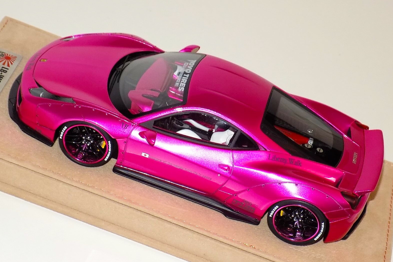 楽天市場】Liberty Walk 1/18 LB☆WORKS フェラーリ 458 イタリア