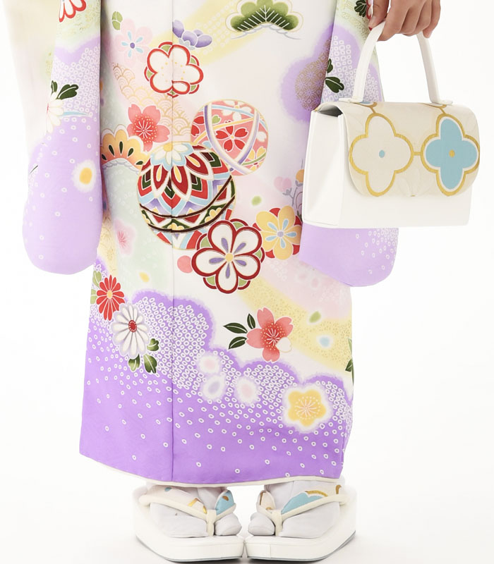 楽天市場】七五三 着物 7歳 女の子 着物フルセット 花うさぎ ブランド