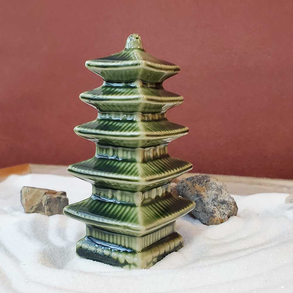 楽天市場】ミニチュア 置物 飾り フィギュア 五重塔（ごじゅうのとう
