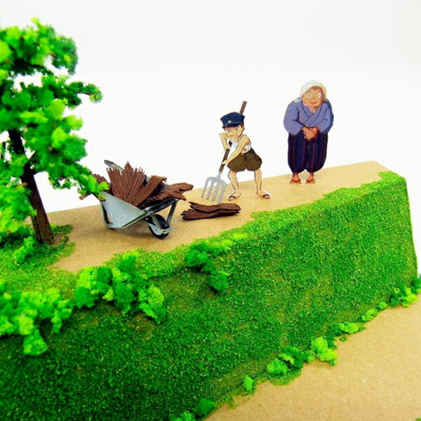 楽天市場】となりのトトロ みにちゅあーとキット【草壁家の引っ越し