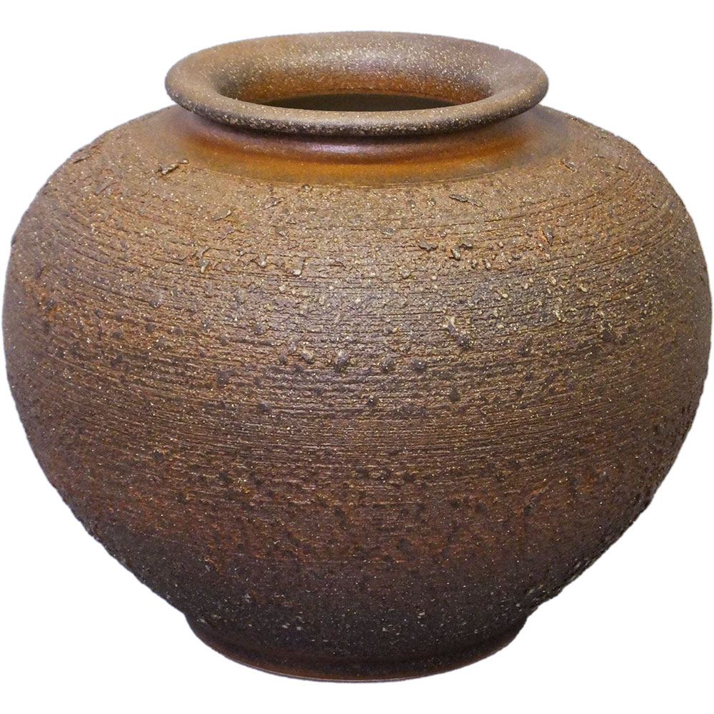 楽天市場】花瓶 おしゃれ 信楽焼 フラワーベース 花器 全高33cm×幅39.5