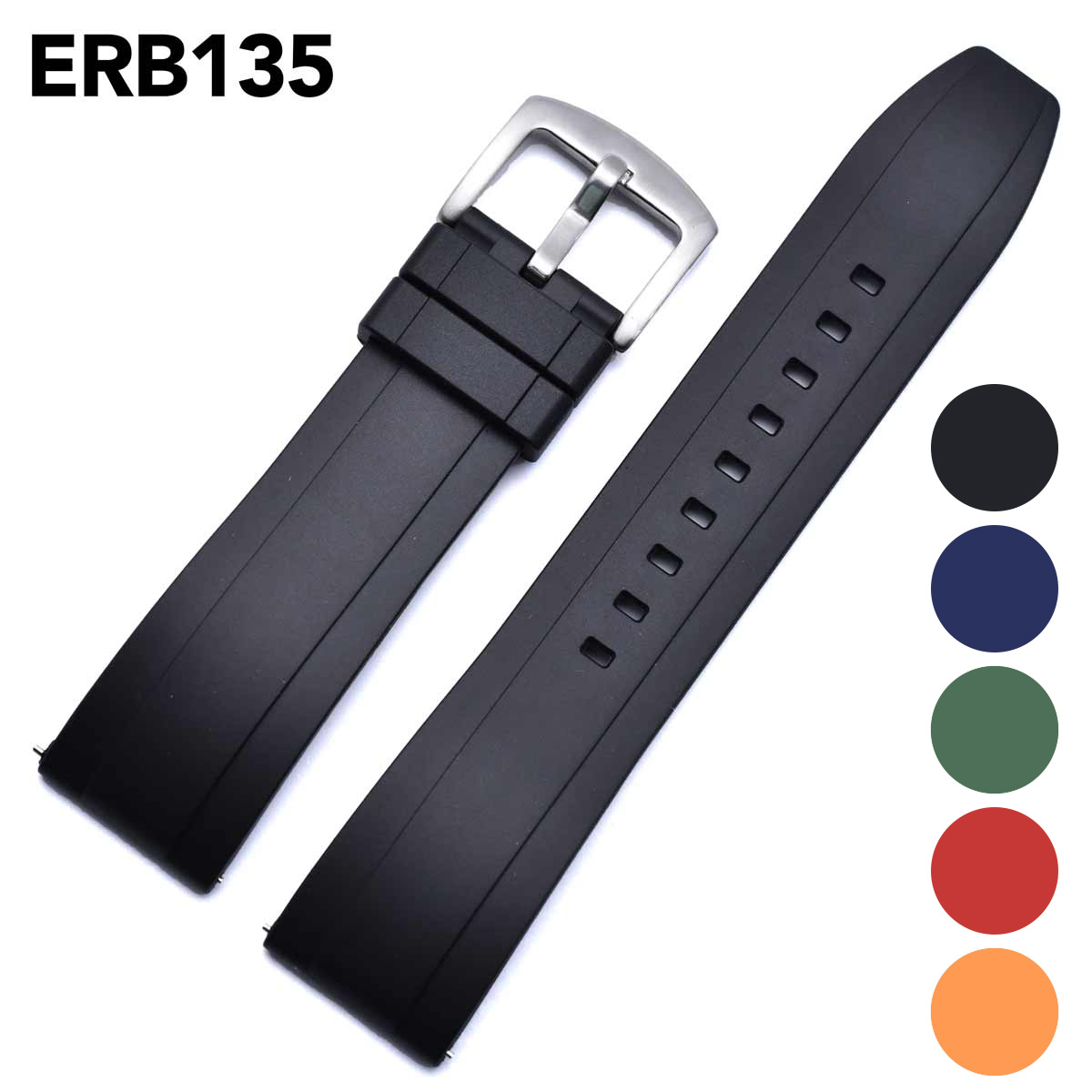 楽天市場】腕時計用 ラバーベルト 社外品 汎用品 取付幅:20mm/22mm