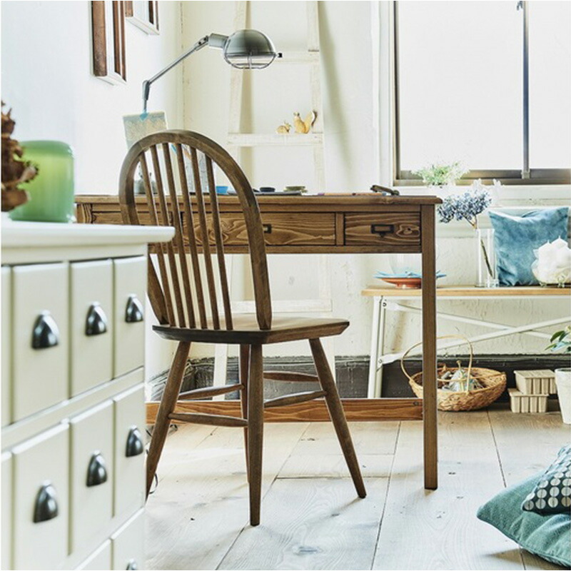 楽天市場】(正規品)デスク 学習机 アンティーク調 ナチュラル ホワイト