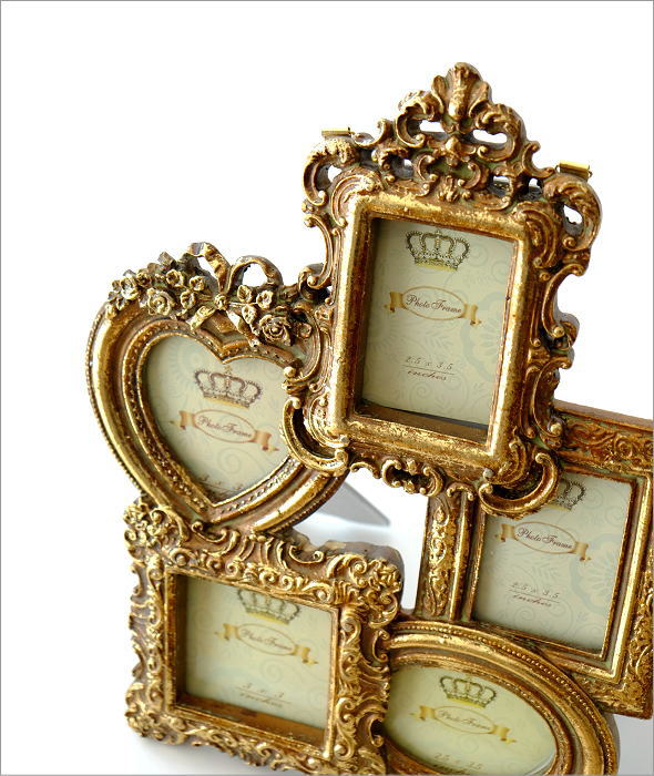 楽天市場】フォトフレーム アンティーク 壁掛け 写真立て おしゃれ