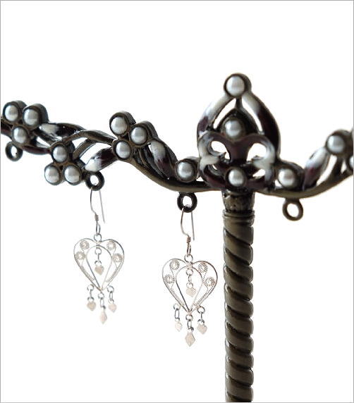 楽天市場】アクセサリースタンド ピアス オブジェ アンティーク