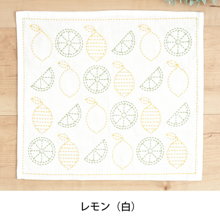 楽天市場】原ウール 図案に沿って刺すだけ！かんたんキット 刺し子の