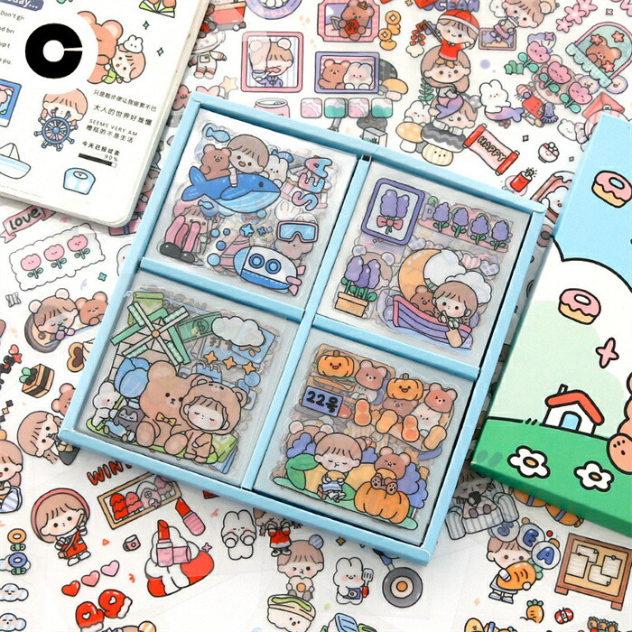 楽天市場】【時間限定全品10%OFF】手帳シール 100枚 和紙 シールシート