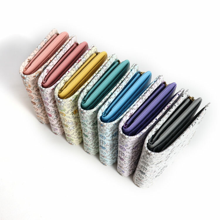 楽天市場】【お種銭付】 【 浅草文庫 】 二つ折り 財布 L字ファスナー