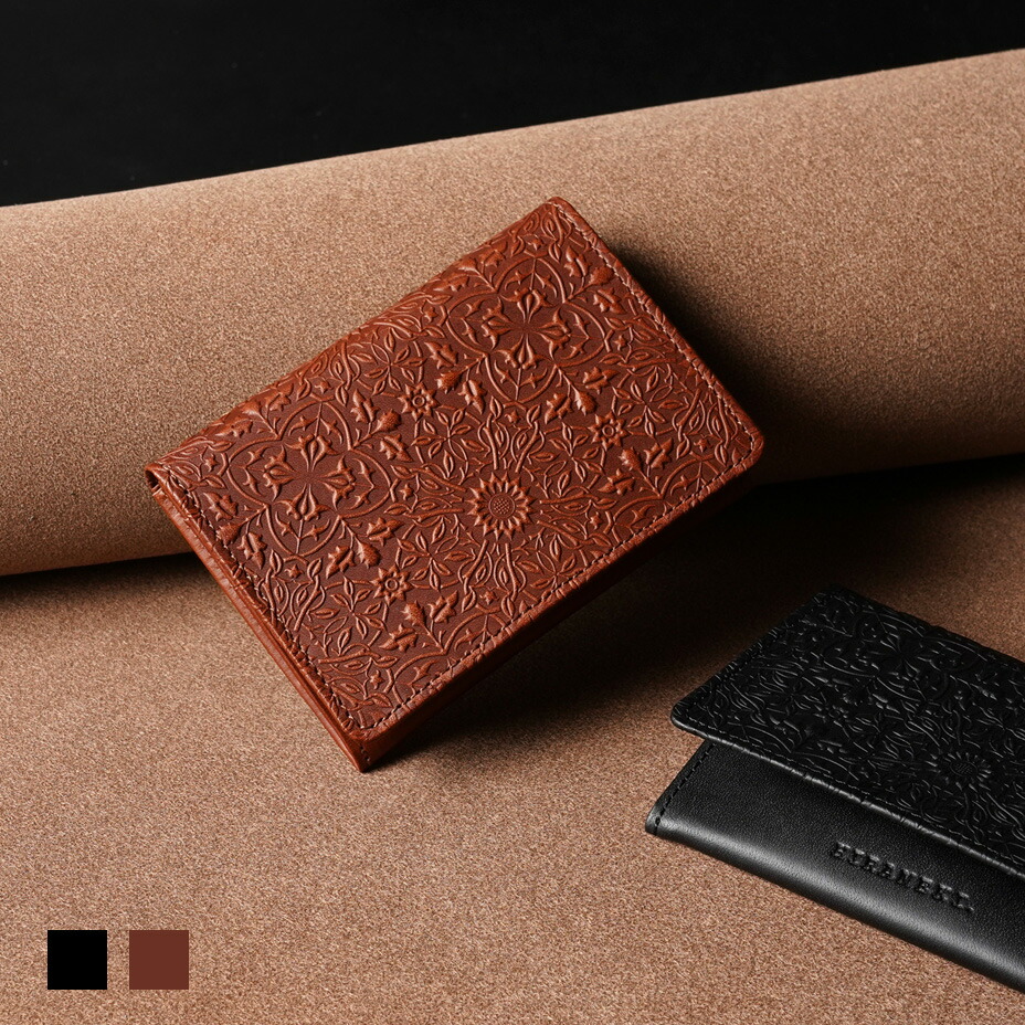 楽天市場】【 HIRAMEKI. 公式 】国産レザー 名刺入れ カードケース 本