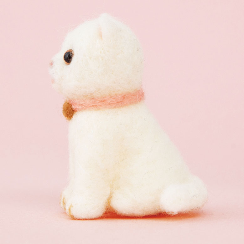 楽天市場】白ねこ・三毛猫・茶トラ猫の赤ちゃん 手作りキット フェルト