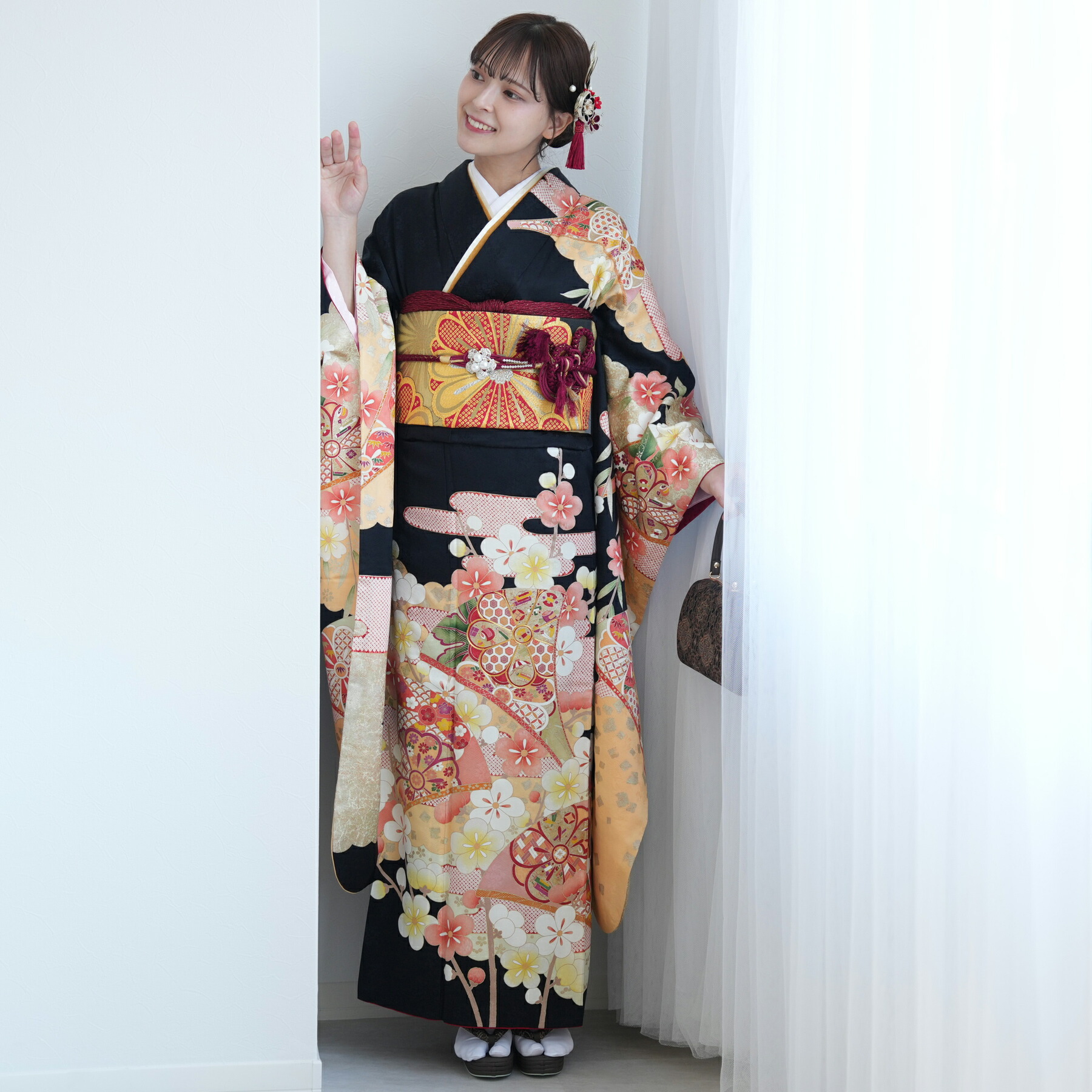 楽天市場】【レンタル】振袖 成人式 女性 振袖セット 着物 女 成人式