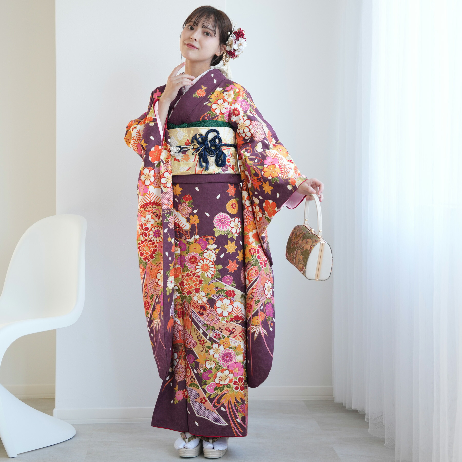 楽天市場】【レンタル】振袖 成人式 女性 振袖セット 着物 女 成人式